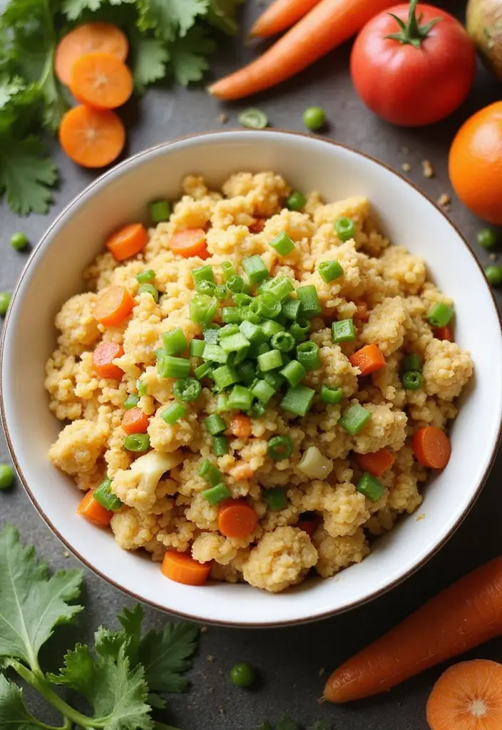 25 Make Ahead Freezer Meals for Postpartum Recovery - 6. Cauliflower Fried Rice