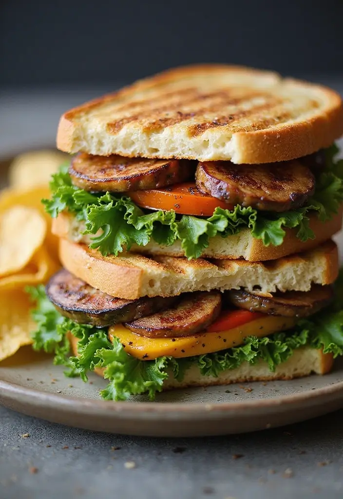 25 Stupidly Easy Freezer Meals Ready in Minutes - 20. Grilled Veggie Sandwiches