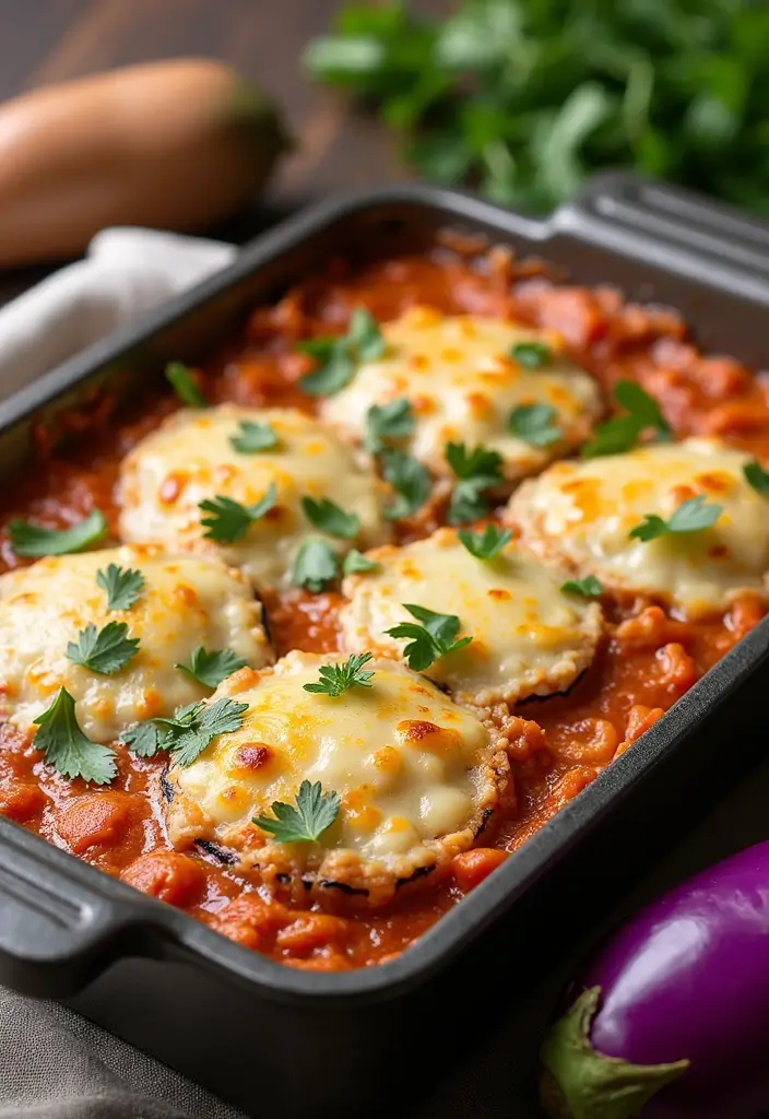 25 Turkey Freezer Meal and Casserole Recipes for Families - 20. Turkey and Eggplant Casserole