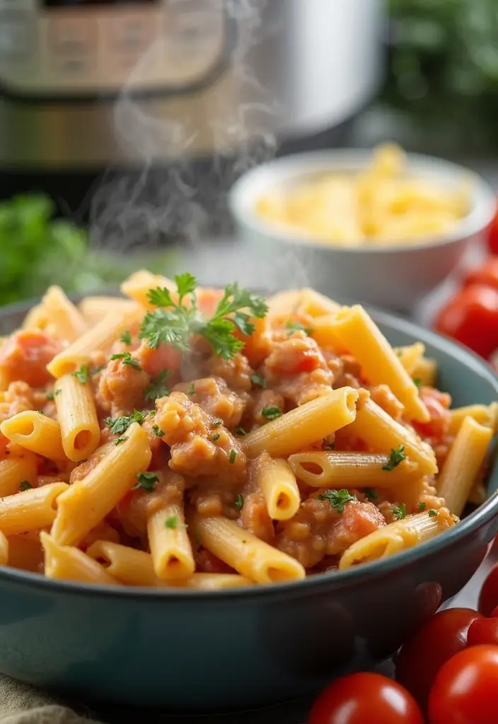 25 Turkey Freezer Meal and Casserole Recipes for Families - 21. Instant Pot Turkey Casserole