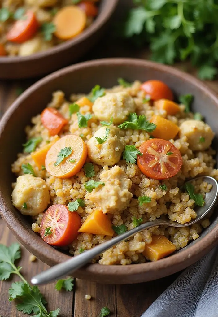 25 Turkey Freezer Meal and Casserole Recipes for Families - 3. Turkey and Quinoa Casserole