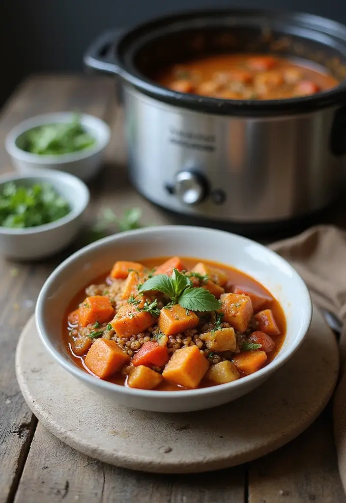 25 Vegetarian Crockpot Freezer Meals Packed with Flavor 1 25 Vegetarian Crockpot Freezer Meals Packed with Flavor - 1. Hearty Vegetable & Quinoa Stew