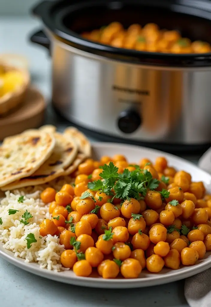 25 Vegetarian Crockpot Freezer Meals Packed with Flavor 7 25 Vegetarian Crockpot Freezer Meals Packed with Flavor - 7. Zesty Lemon Garlic Chickpeas