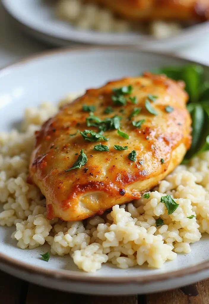 26 Freezer Bag Crockpot Dump Meal Recipes for Busy Days 15 26 Freezer Bag Crockpot Dump Meal Recipes for Busy Days - 15. Garlic Parmesan Chicken and Rice