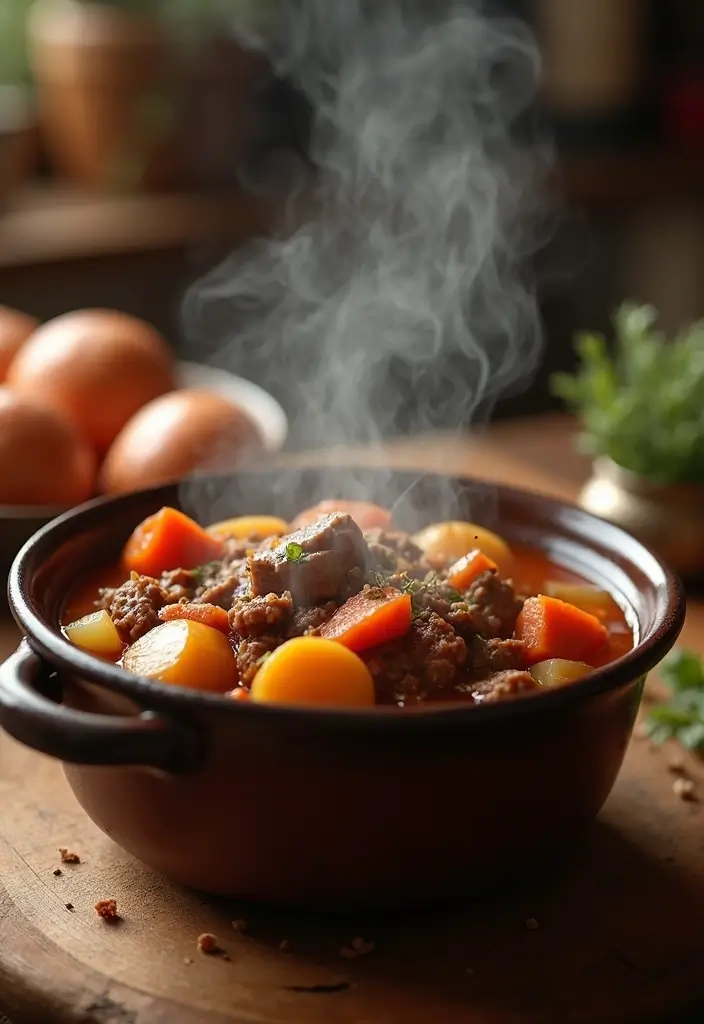 26 Freezer Bag Crockpot Dump Meal Recipes for Busy Days 2 26 Freezer Bag Crockpot Dump Meal Recipes for Busy Days - 2. Hearty Beef Stew