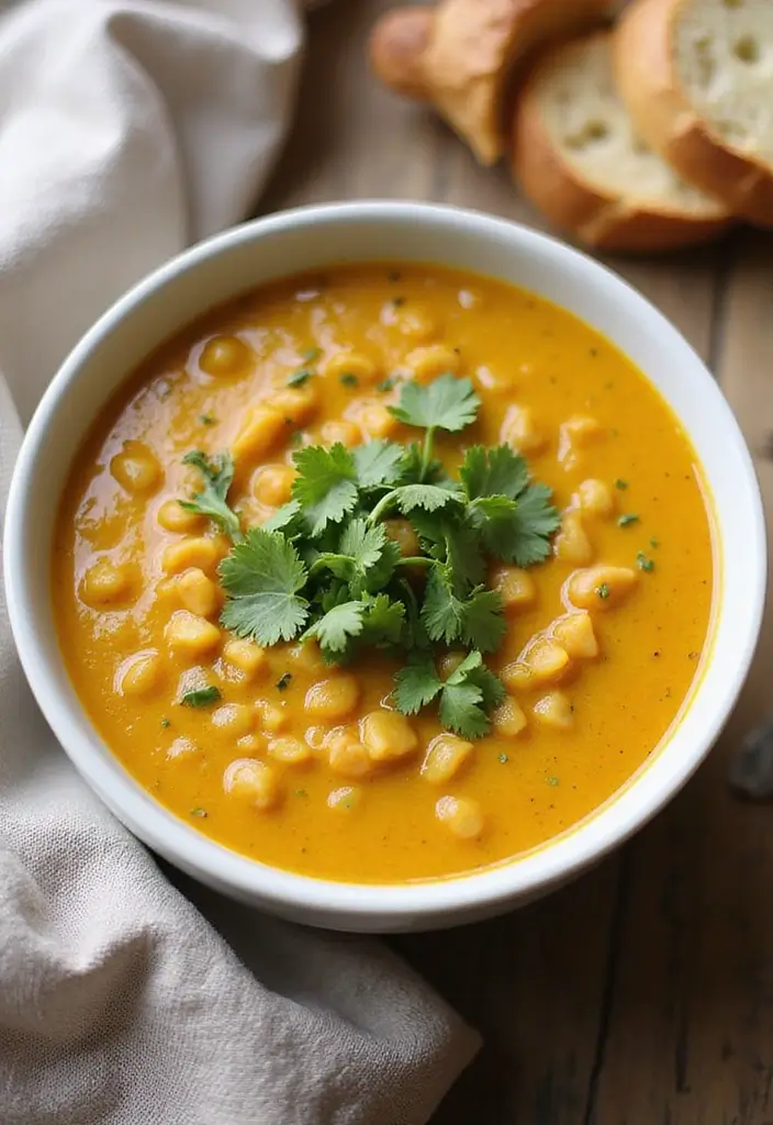26 Grab and Go Freezer Meal Recipes for Busy Schedules - 10. Coconut Curry Lentil Soup