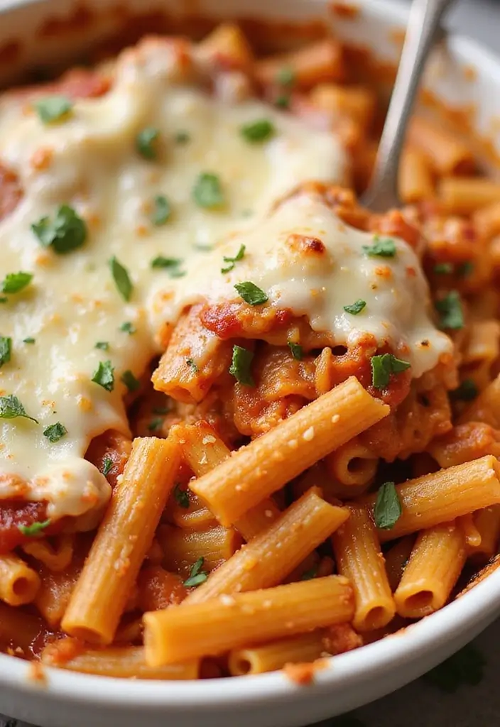 26 Grab and Go Freezer Meal Recipes for Busy Schedules - 13. Baked Ziti with Spinach