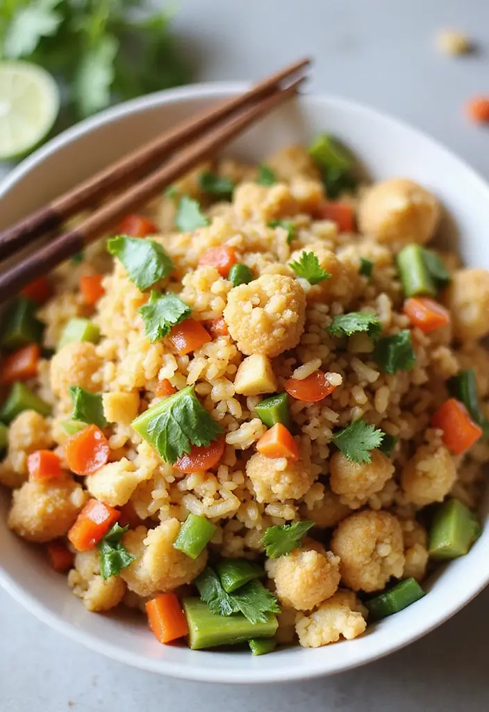 26 Grab and Go Freezer Meal Recipes for Busy Schedules - 15. Cauliflower Fried Rice