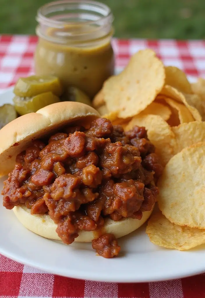 27 Freezer Meal Recipes for Vacation That Travel Well - 11. Classic Sloppy Joes