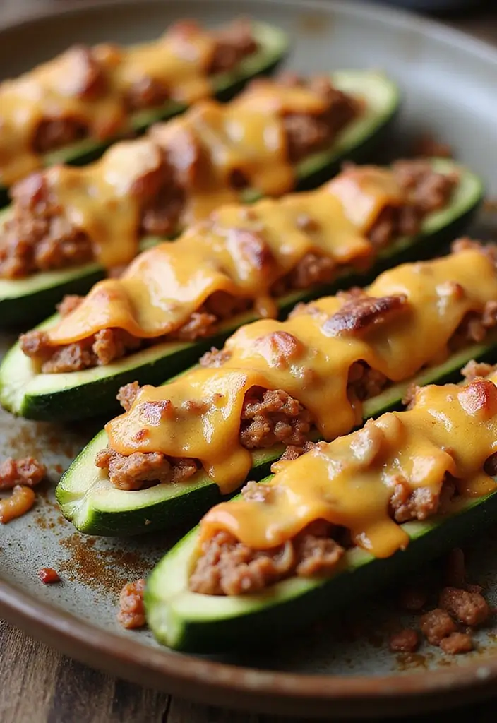 27 Freezer Meal Recipes for Vacation That Travel Well - 15. Zucchini Boats
