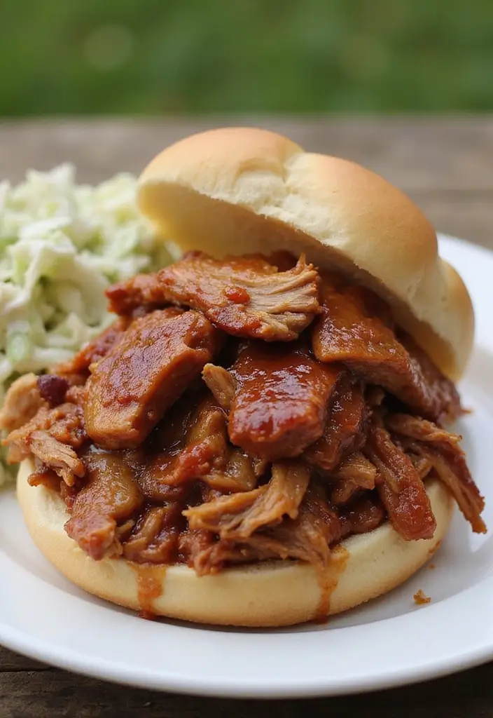 27 Freezer Meal Recipes for Vacation That Travel Well - 17. BBQ Pulled Pork