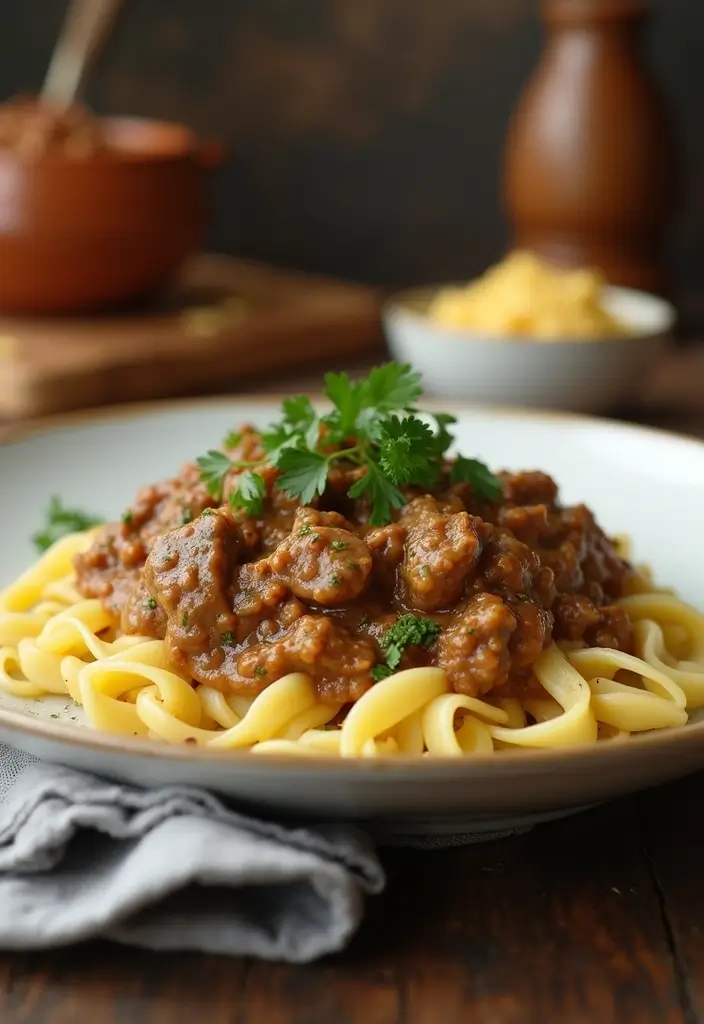 27 Freezer Meals for Chemo Patients That Provide Comfort - 16. Beef Stroganoff