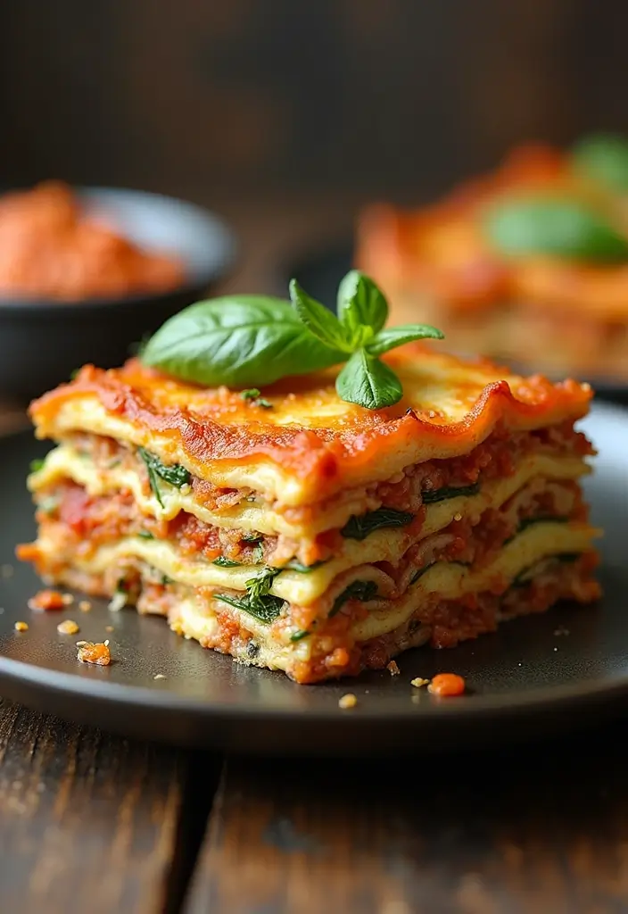 27 Freezer Meals for Chemo Patients That Provide Comfort - 17. Vegetable Lasagna