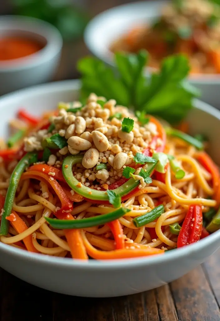 27 Freezer Meals for Chemo Patients That Provide Comfort - 18. Thai Peanut Noodles