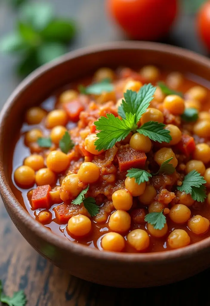 27 Freezer Meals for Chemo Patients That Provide Comfort - 25. Moroccan Chickpea Stew