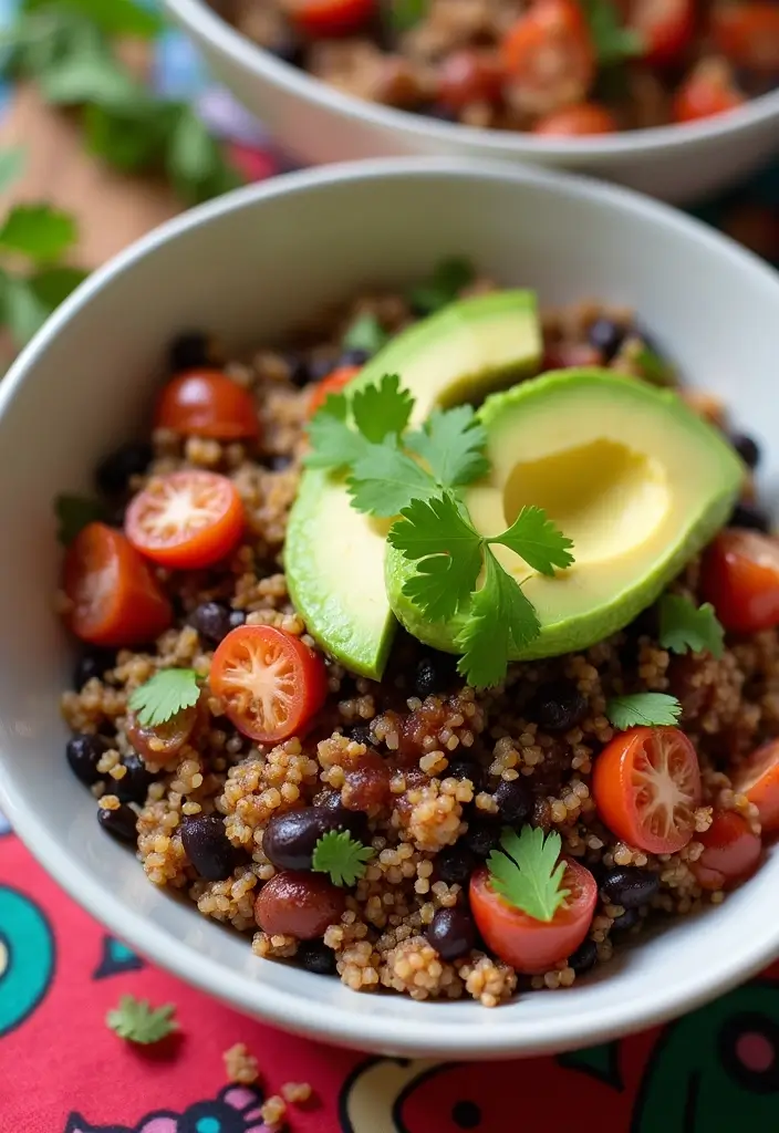 27 Freezer Meals for Chemo Patients That Provide Comfort - 4. Quinoa and Black Bean Chili