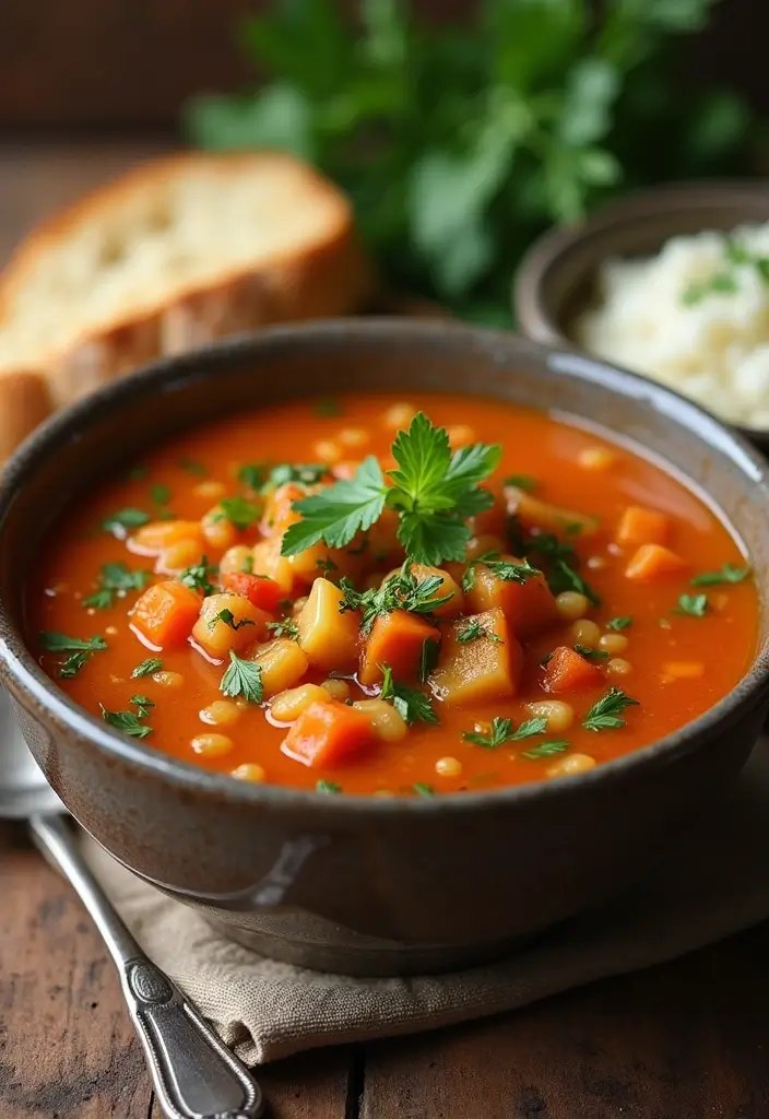 27 Freezer Pan Make Ahead Meal Recipes to Try 15 27 Freezer Pan Make Ahead Meal Recipes to Try - 15. Vegetable and Lentil Soup