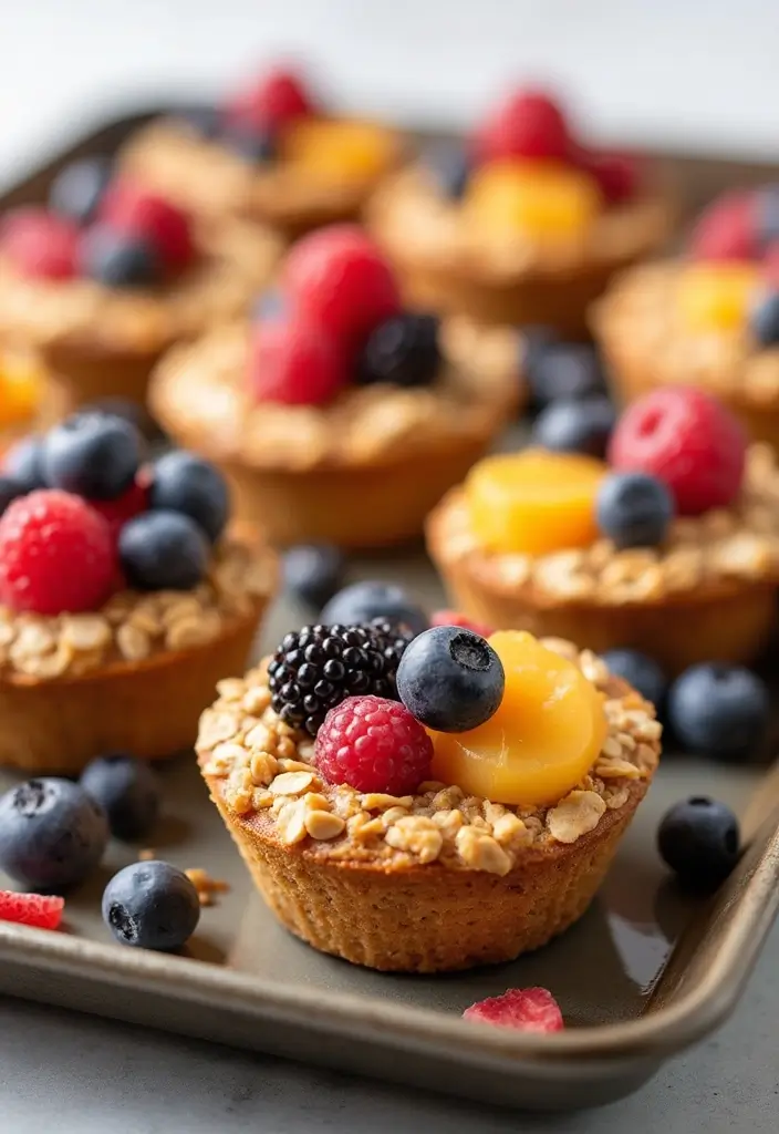 27 Freezer Pan Make Ahead Meal Recipes to Try 26 27 Freezer Pan Make Ahead Meal Recipes to Try - 26. Baked Oatmeal Cups