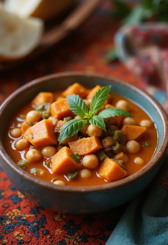 27 Freezer Pan Make Ahead Meal Recipes to Try 3 27 Freezer Pan Make Ahead Meal Recipes to Try - 3. Sweet Potato and Chickpea Stew