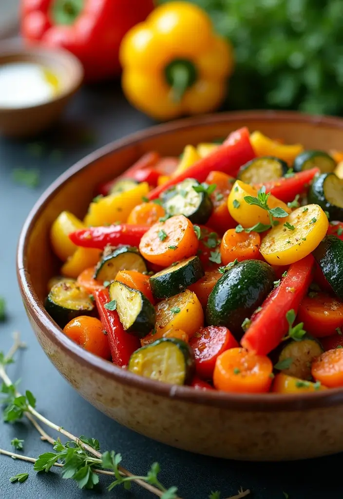 27 Gluten Free Dairy Free Freezer Meal Recipes to Enjoy 12 27 Gluten Free Dairy Free Freezer Meal Recipes to Enjoy - 12. Roasted Vegetable Medley