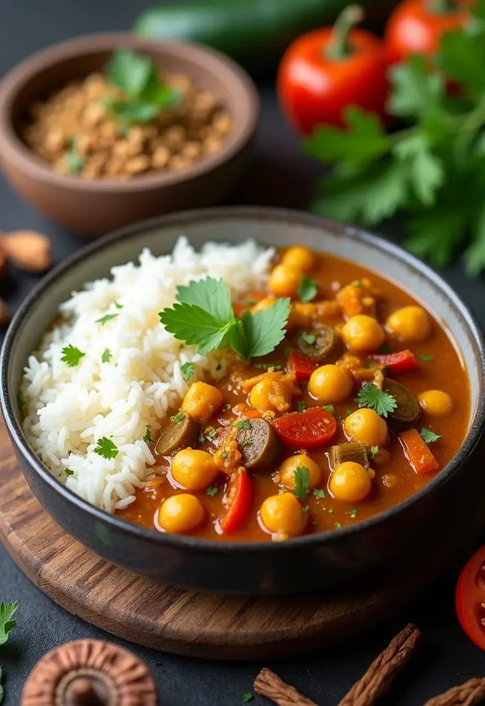 27 Gluten Free Dairy Free Freezer Meal Recipes to Enjoy 8 27 Gluten Free Dairy Free Freezer Meal Recipes to Enjoy - 8. Vegetable and Chickpea Curry