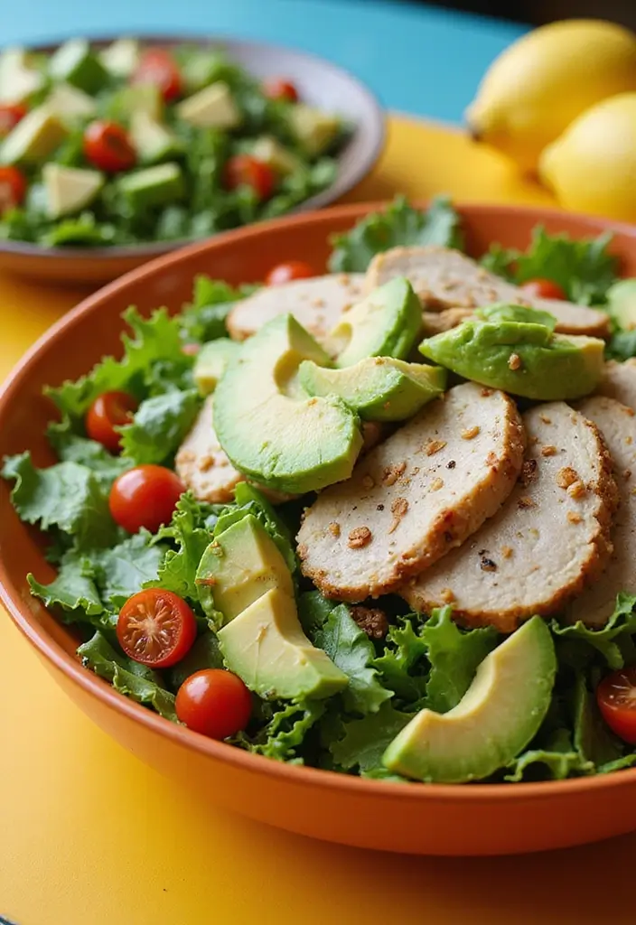 27 Ground Turkey Freezer Meal Recipes That Are Healthy and Easy - 18. Turkey and Avocado Salad