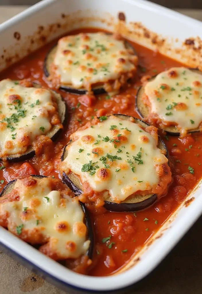 27 Ground Turkey Freezer Meal Recipes That Are Healthy and Easy - 23. Turkey and Eggplant Bake