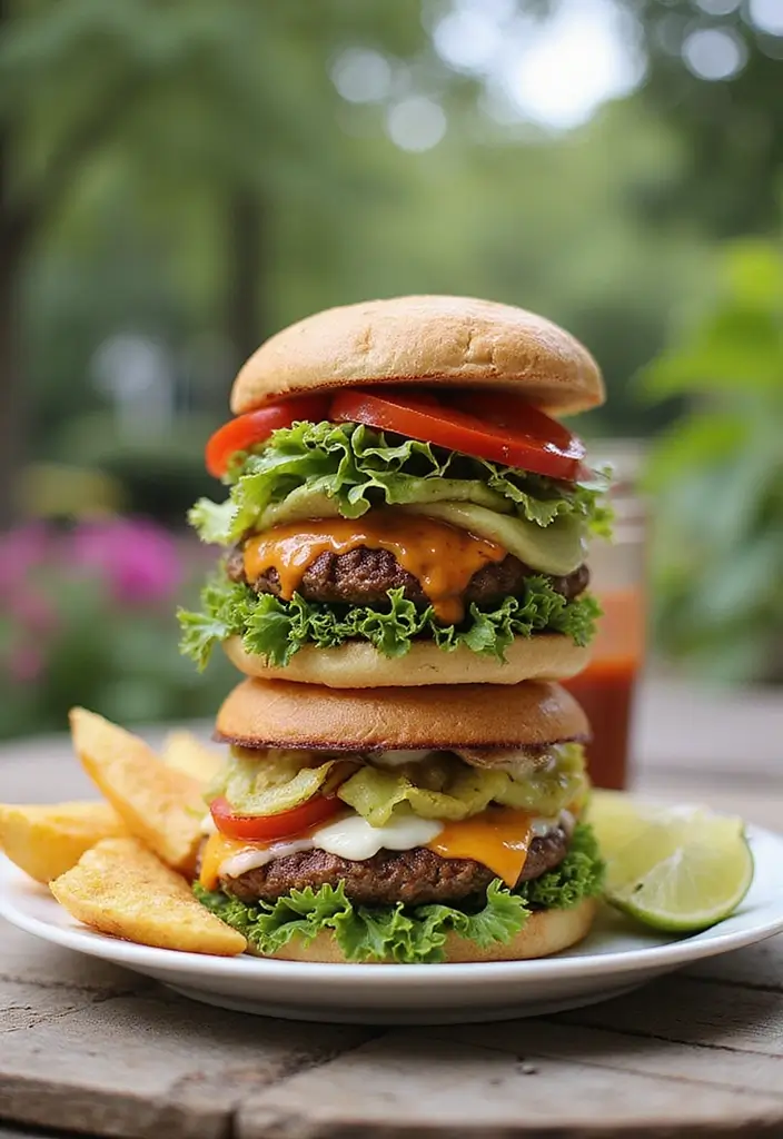 27 High Protein Freezer Meal Recipes for Fitness Goals - 10. Healthy Veggie Burgers
