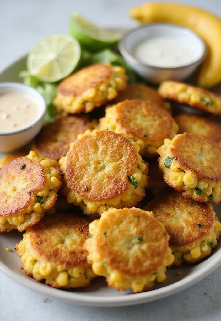 27 High Protein Freezer Meal Recipes for Fitness Goals - 12. Zucchini and Corn Fritters