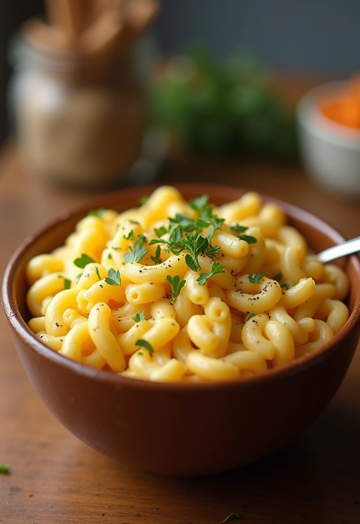 27 High Protein Freezer Meal Recipes for Fitness Goals - 21. Vegan Mac and Cheese