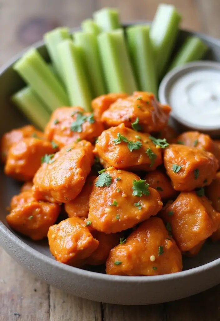 27 Keto Crockpot Freezer Meal Recipes for Low Carb Diets - 25. Buffalo Chicken