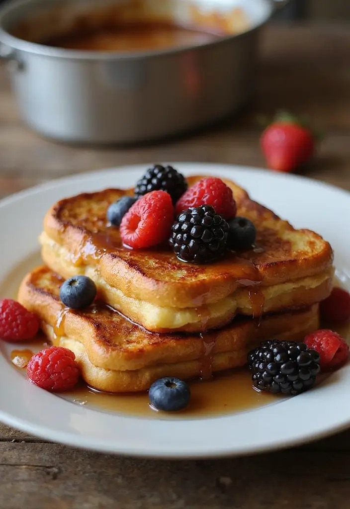27 Make Ahead Freezer Meals for a Crowd to Share - 19. French Toast Casserole