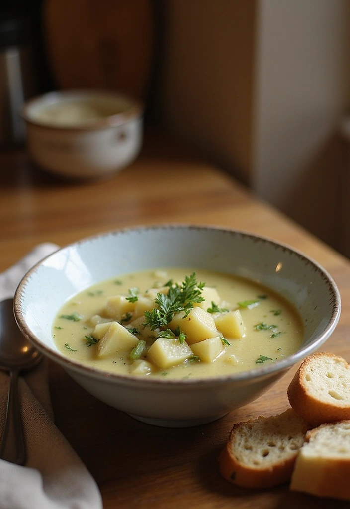 27 Make Ahead Freezer Meals for a Crowd to Share - 21. Potato and Leek Soup