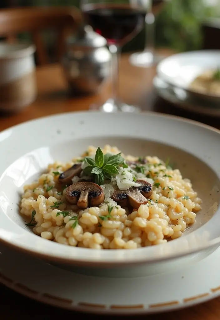 27 Make Ahead Freezer Meals for a Crowd to Share - 27. Creamy Mushroom Risotto