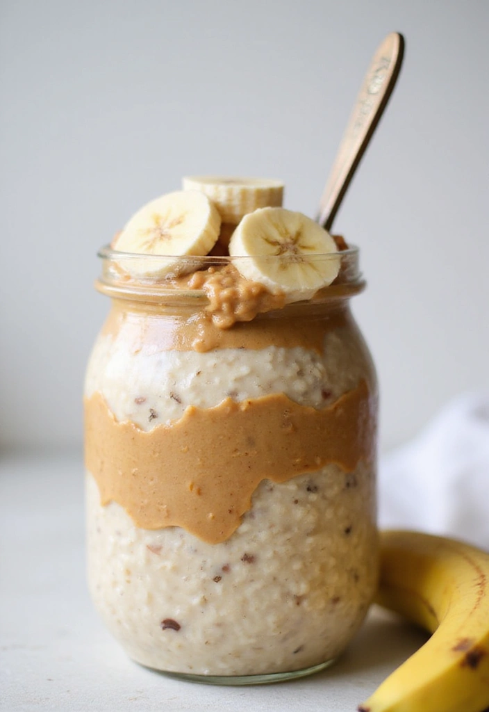 27 Simple Make Ahead Freezer Meal Recipes for Busy Weeks 16 27 Simple Make Ahead Freezer Meal Recipes for Busy Weeks - 16. Peanut Butter & Banana Overnight Oats