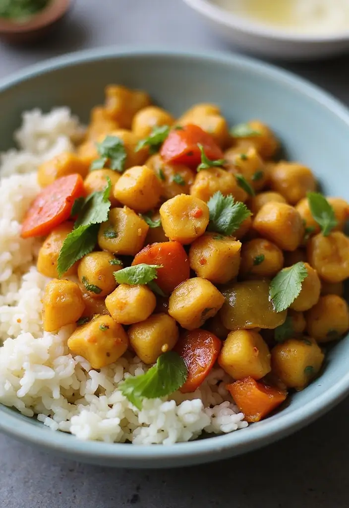 27 Simple Make Ahead Freezer Meal Recipes for Busy Weeks 23 27 Simple Make Ahead Freezer Meal Recipes for Busy Weeks - 23. Curry Chickpea Stir-Fry