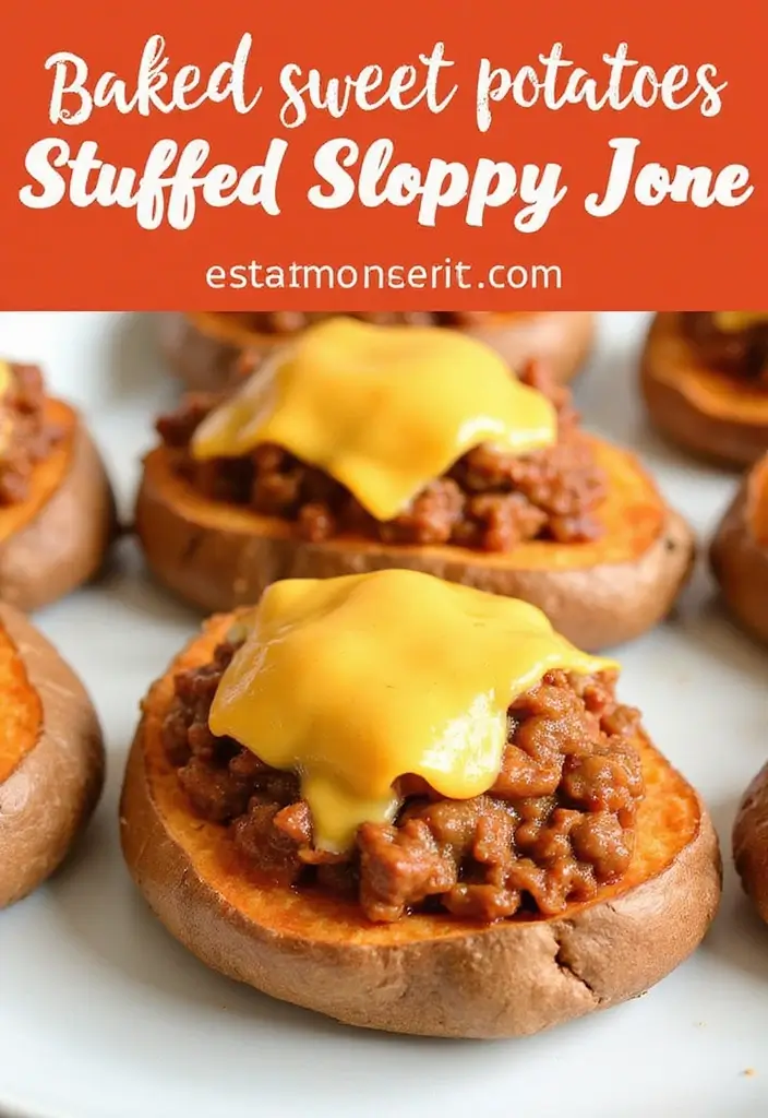 27 Simple Make Ahead Freezer Meal Recipes for Busy Weeks 25 27 Simple Make Ahead Freezer Meal Recipes for Busy Weeks - 25. Sloppy Joe Stuffed Sweet Potatoes