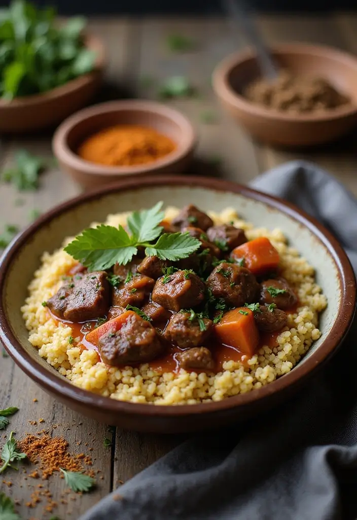 28 Beef Crockpot Freezer Meal Recipes That Feed a Crowd 27 28 Beef Crockpot Freezer Meal Recipes That Feed a Crowd - 27. Moroccan Beef Stew