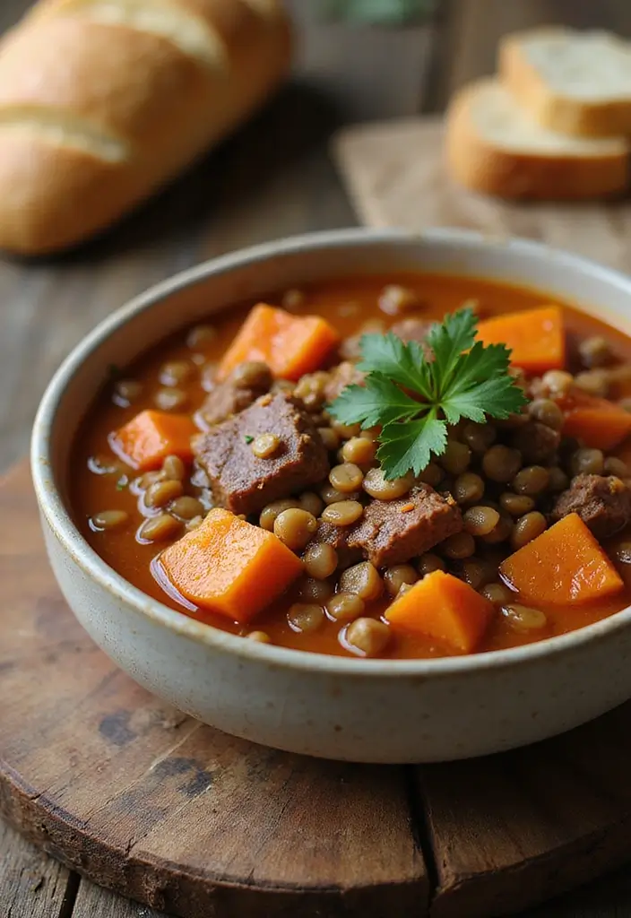 28 Beef Make Ahead Freezer Meal Recipes for Dinner 11 28 Beef Make Ahead Freezer Meal Recipes for Dinner - 11. Beef and Lentil Soup