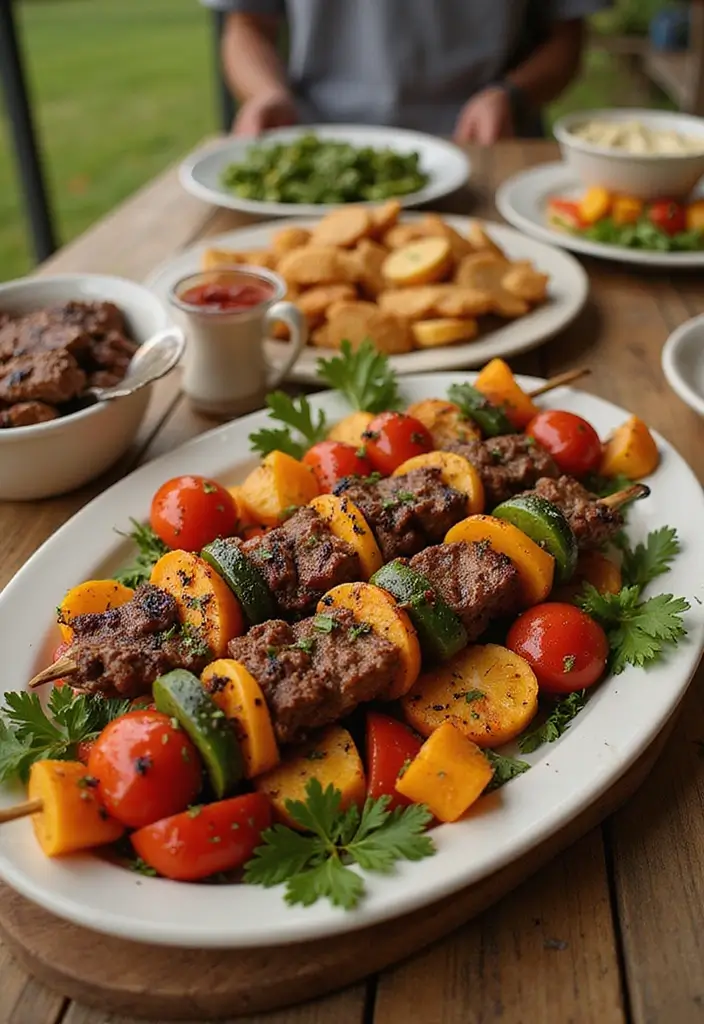 28 Beef Make Ahead Freezer Meal Recipes for Dinner 12 28 Beef Make Ahead Freezer Meal Recipes for Dinner - 12. Beef Kabobs