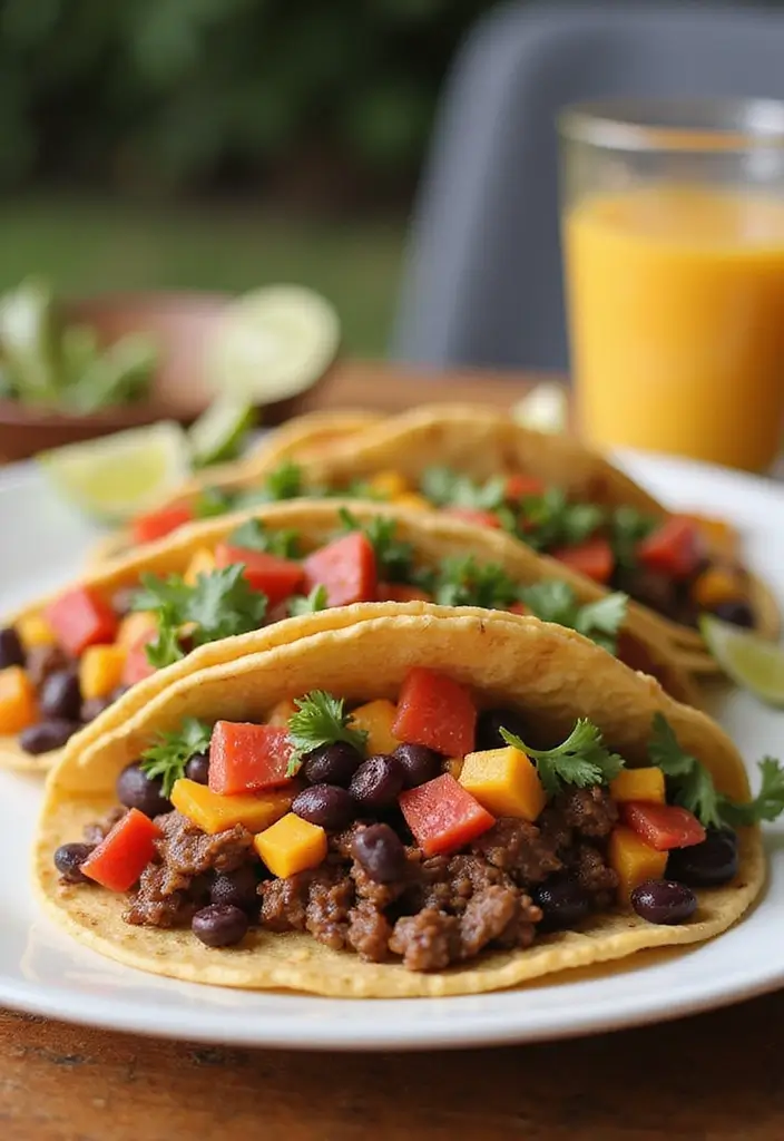28 Beef Make Ahead Freezer Meal Recipes for Dinner 16 28 Beef Make Ahead Freezer Meal Recipes for Dinner - 16. Beef and Black Bean Tacos