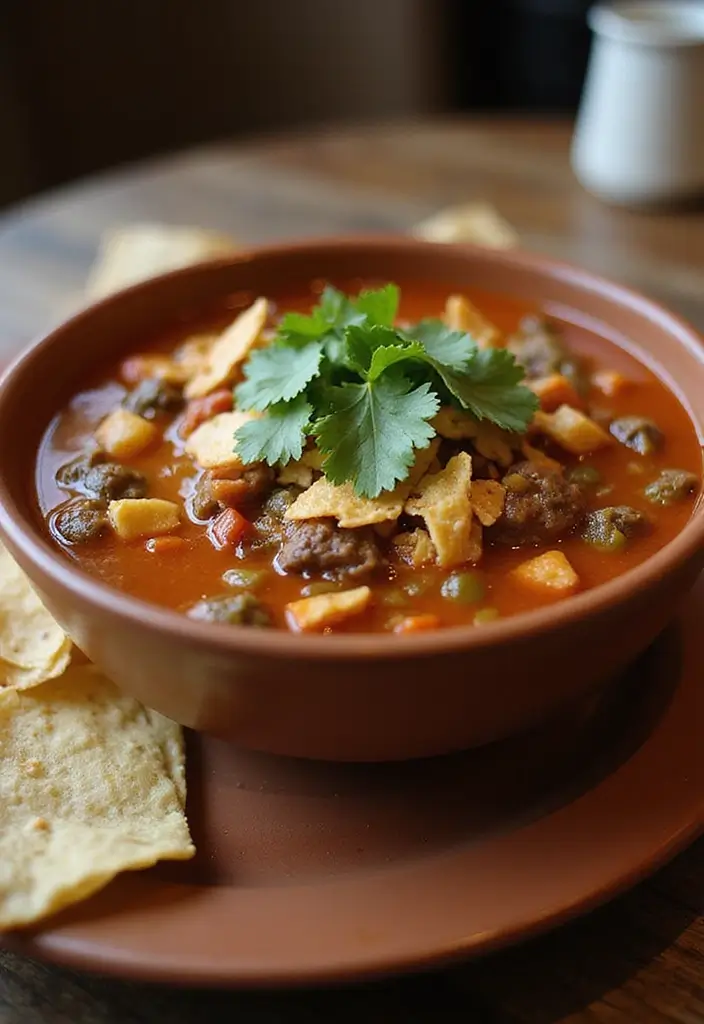 28 Beef Make Ahead Freezer Meal Recipes for Dinner 21 28 Beef Make Ahead Freezer Meal Recipes for Dinner - 21. Beef Taco Soup