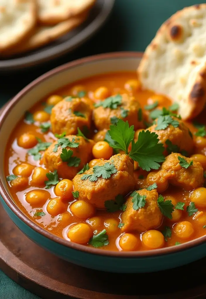 28 Chicken Freezer Dump Meal Recipes for Busy Nights 12 28 Chicken Freezer Dump Meal Recipes for Busy Nights - 12. Curry Chicken with Chickpeas