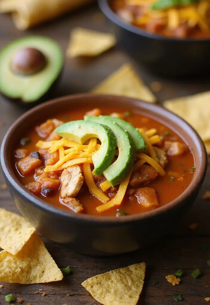 28 Chicken Freezer Dump Meal Recipes for Busy Nights 22 28 Chicken Freezer Dump Meal Recipes for Busy Nights - 22. Chicken Taco Soup