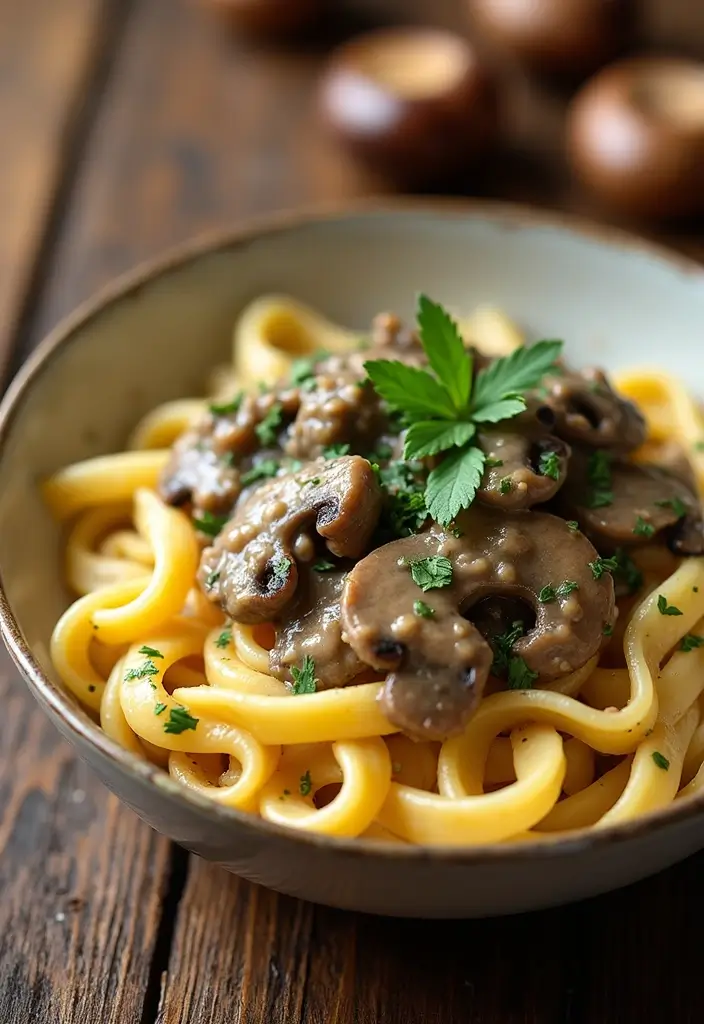28 Dairy Free Freezer Meal Recipes That Taste Amazing 1 28 Dairy Free Freezer Meal Recipes That Taste Amazing - 1. Creamy Vegan Mushroom Stroganoff
