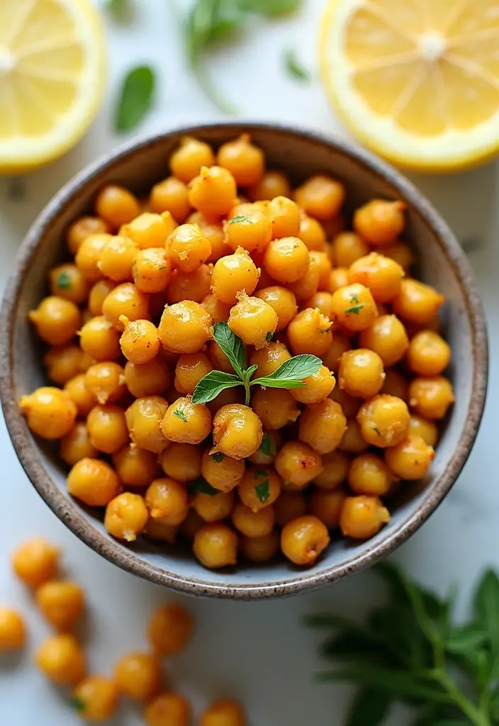 28 Dairy Free Freezer Meal Recipes That Taste Amazing 4 28 Dairy Free Freezer Meal Recipes That Taste Amazing - 4. Lemon Garlic Roasted Chickpeas