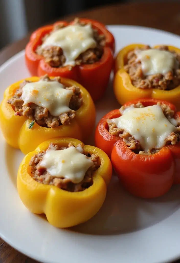 28 Family Friendly Freezer Meal Recipes That Everyone Will Enjoy - 19. Stuffed Bell Peppers