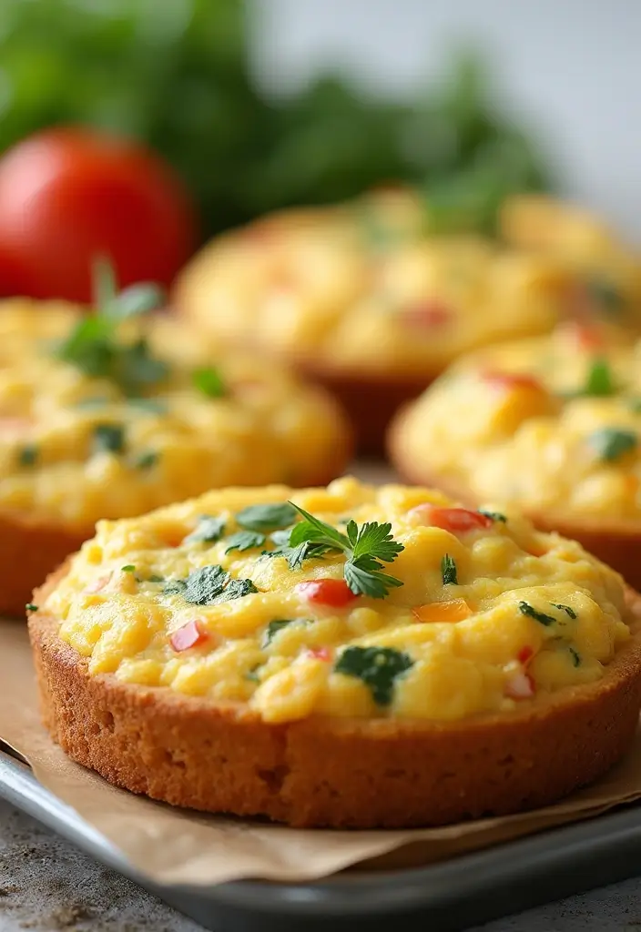28 Family Friendly Freezer Meal Recipes That Everyone Will Enjoy - 20. Egg and Veggie Breakfast Muffins