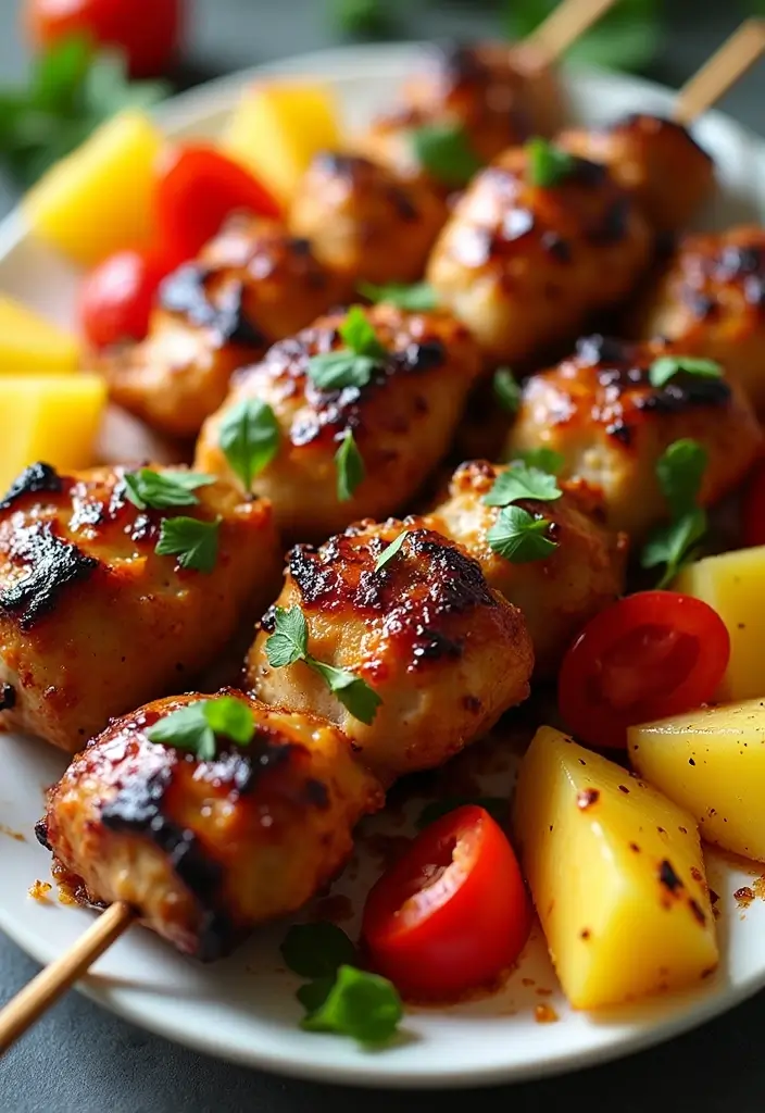 28 Family Friendly Freezer Meal Recipes That Everyone Will Enjoy - 28. Teriyaki Chicken Skewers