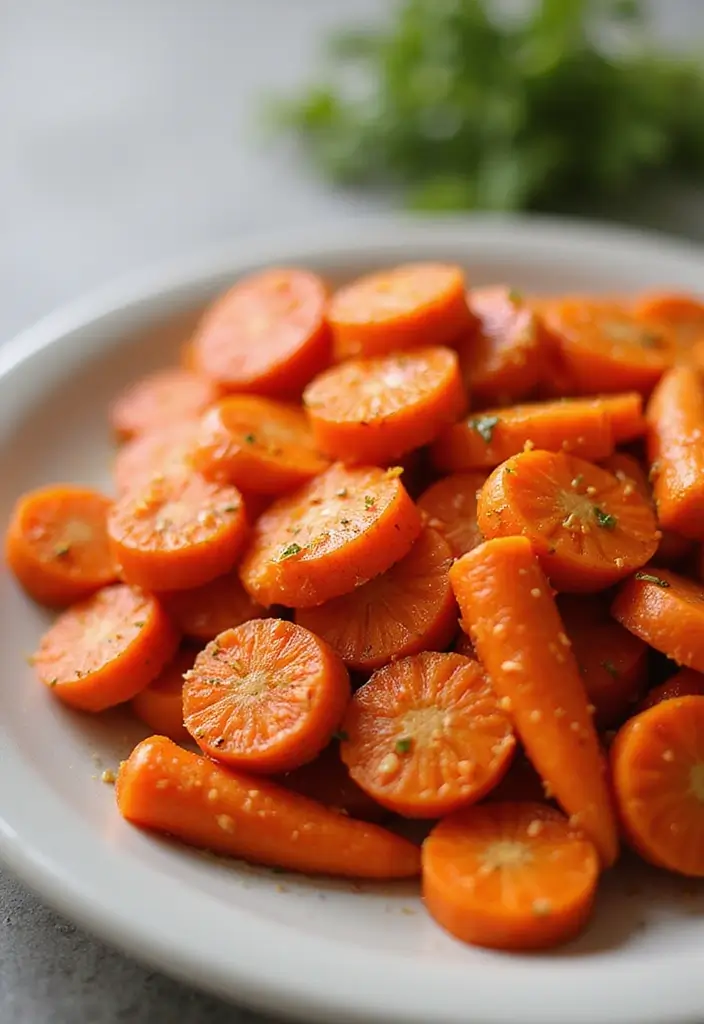 28 Healthy Crockpot Freezer Meals for Two That Save Time - 19. Maple Mustard Glazed Carrots